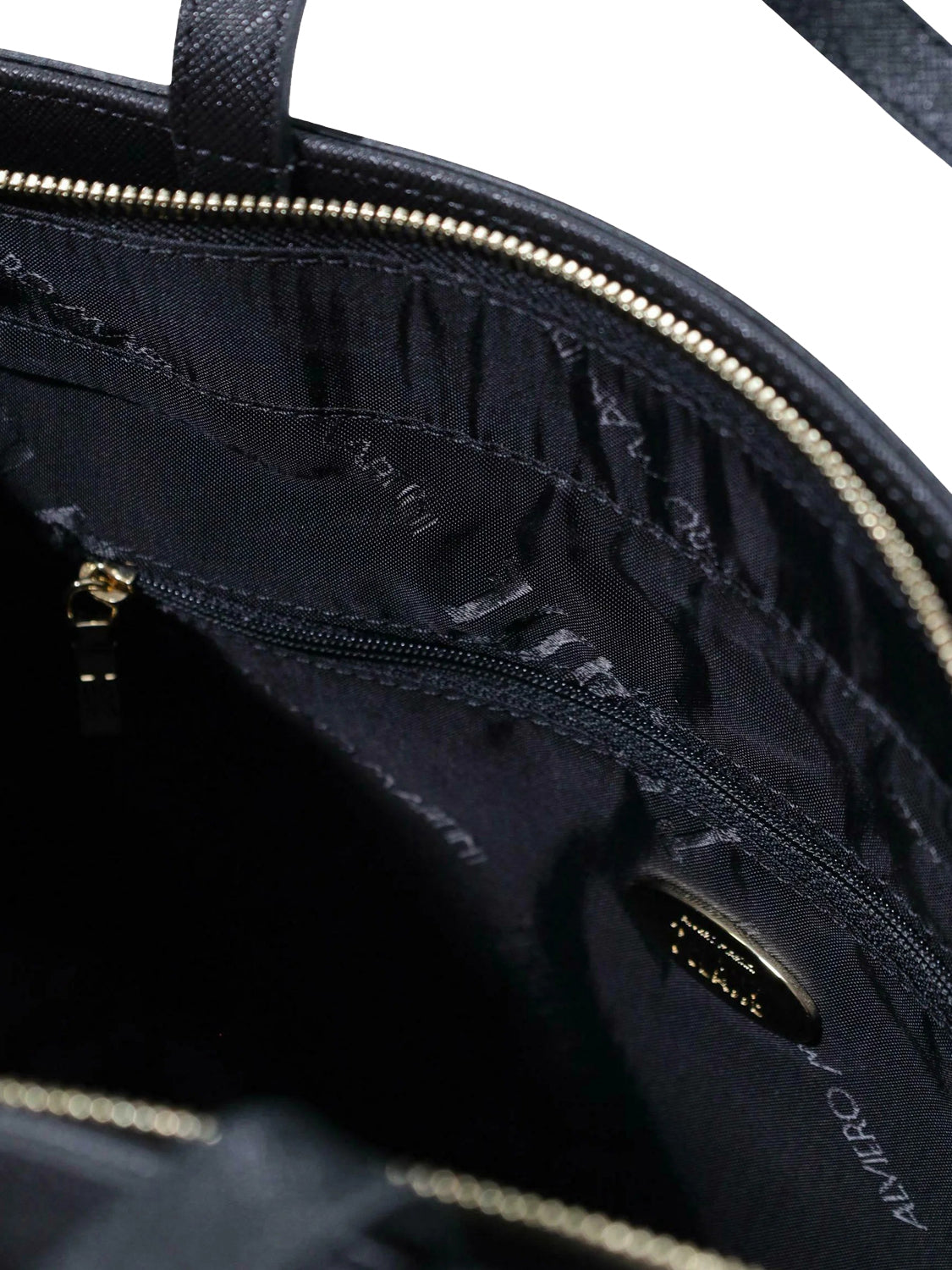 PRIMA CLASSE STAGIONE Borsa A Mano 1°Classe Logo Frontale Nero Nero