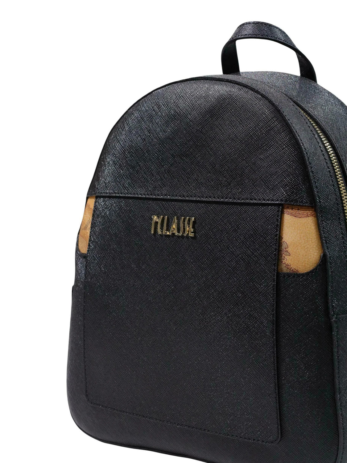 PRIMA CLASSE STAGIONE Alviero Martini Zaino Logo Frontale Nero Nero
