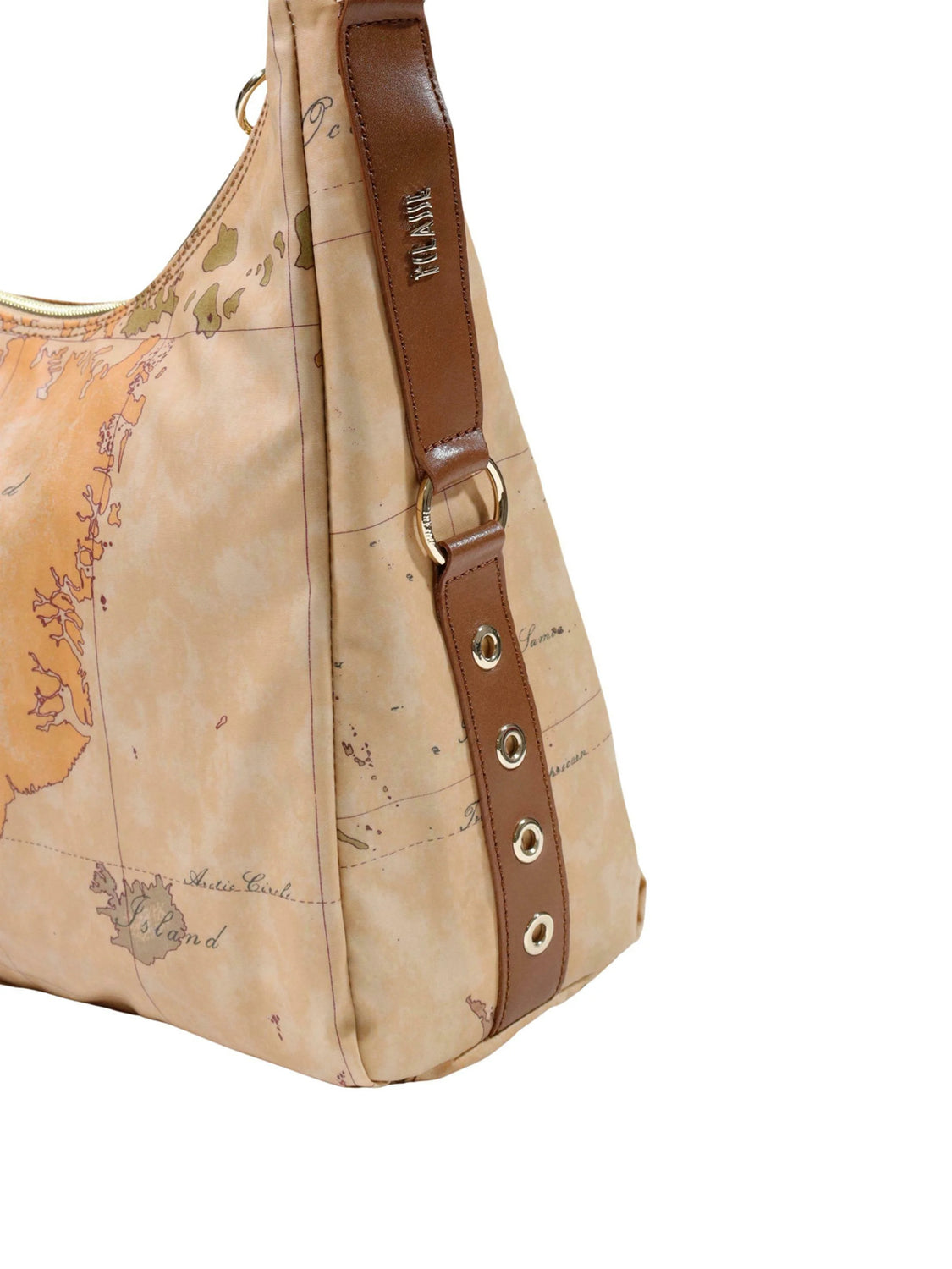 PRIMA CLASSE STAGIONE Prima Classe Borsa A Spalla Geo Classic - Castagna Castagna