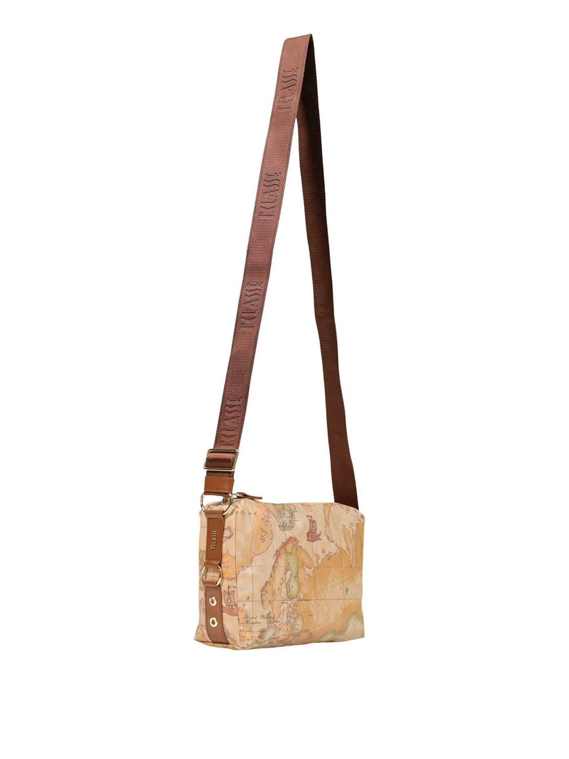 PRIMA CLASSE STAGIONE Alviero Martini Borsa A Tracolla Marrone Castagna