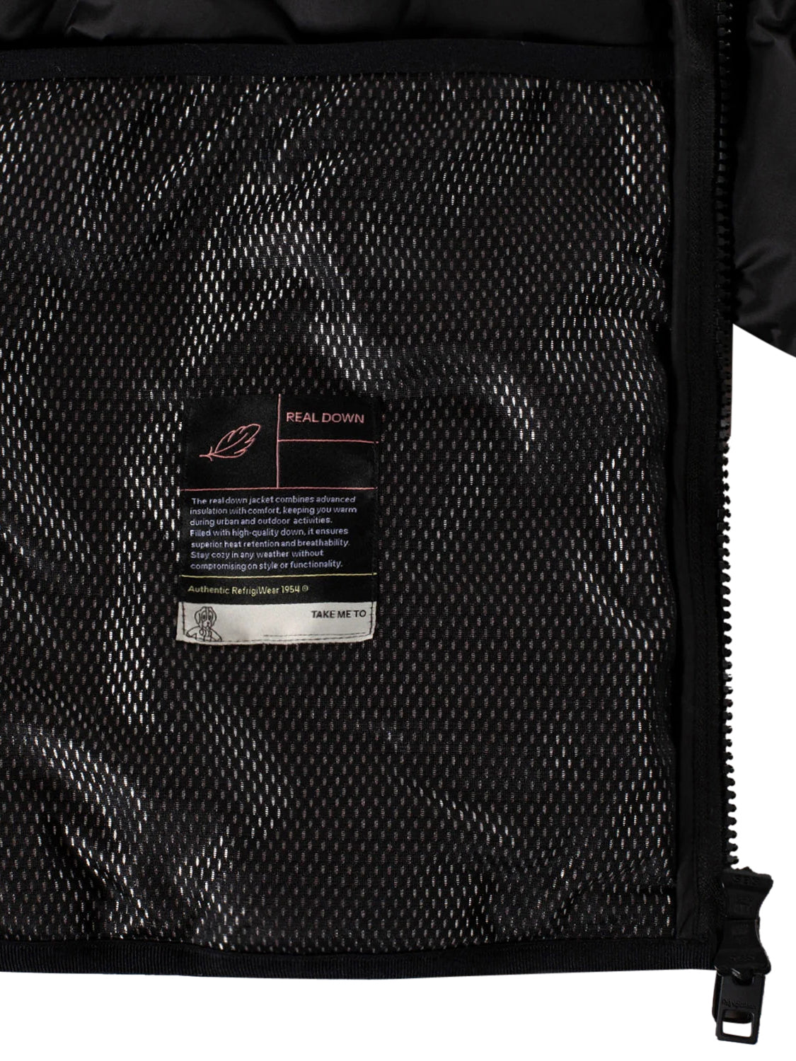REFRIGIWEAR Giubbotto Graphite Refrigwear Nero BLACK