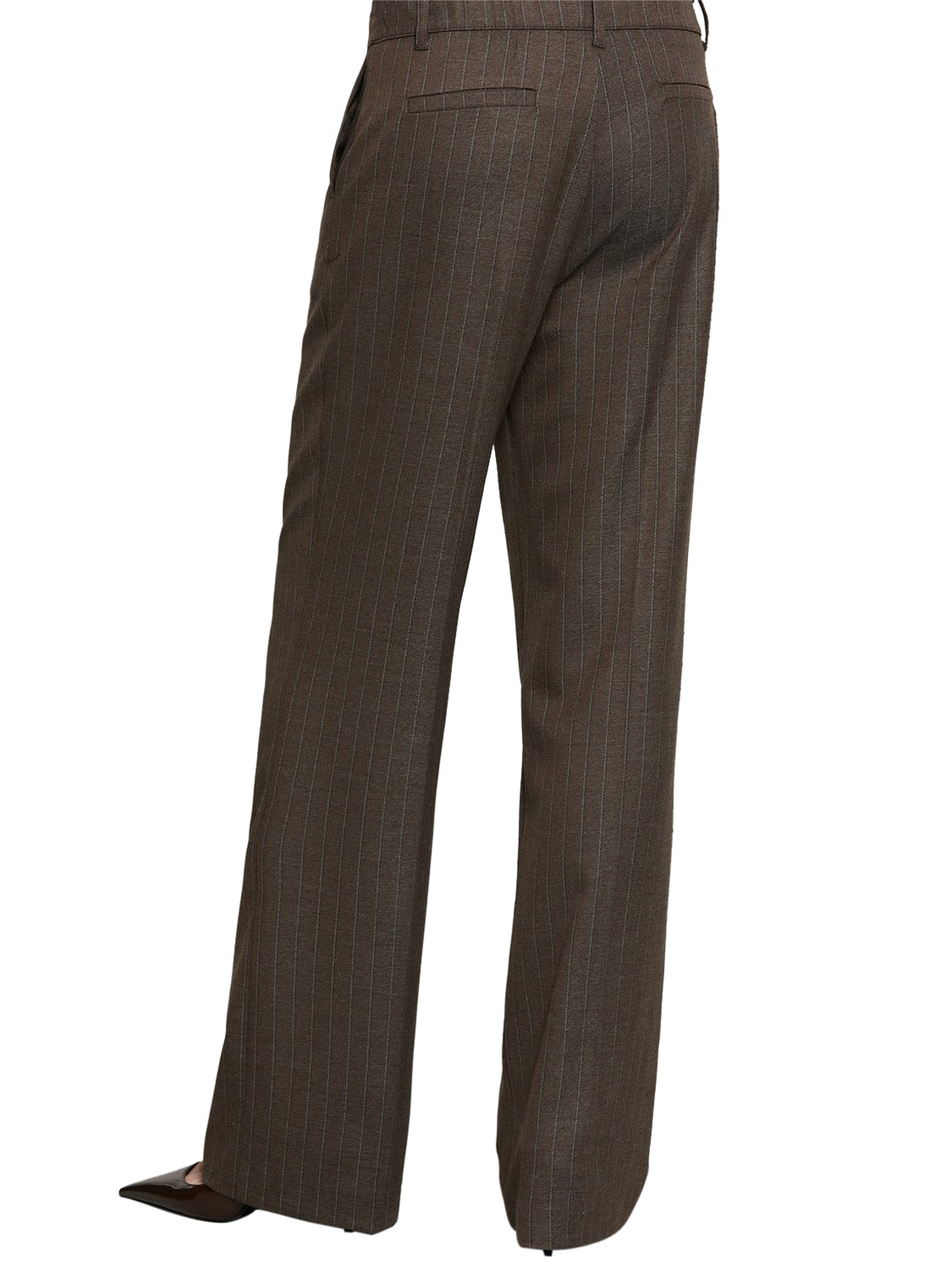 RELISH Pantalone Relish Arkini Vita Alta Marrone Coffe Liqueur