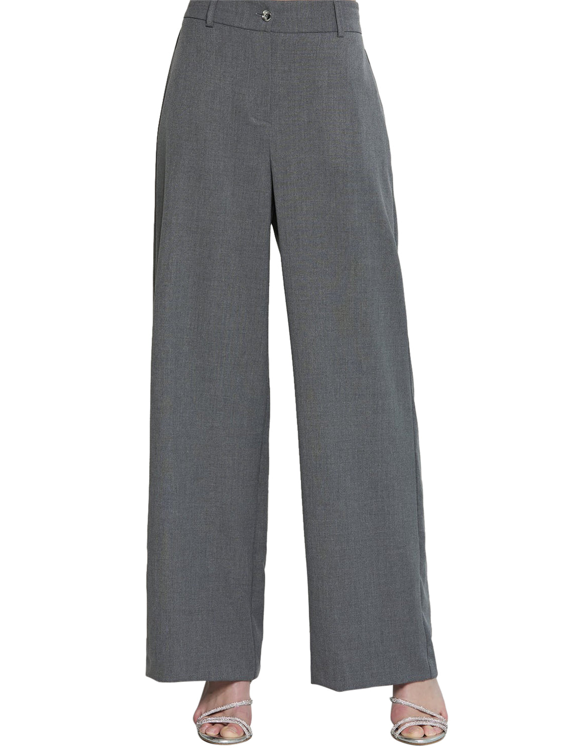 RELISH Pantalone Relish Vita Alta Badisco Grigio Medium Ash Grey