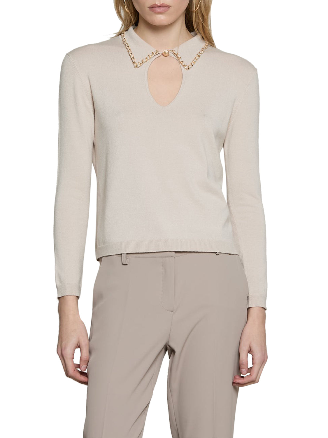 RELISH Relish Maglia Loremy Ivory IVORY