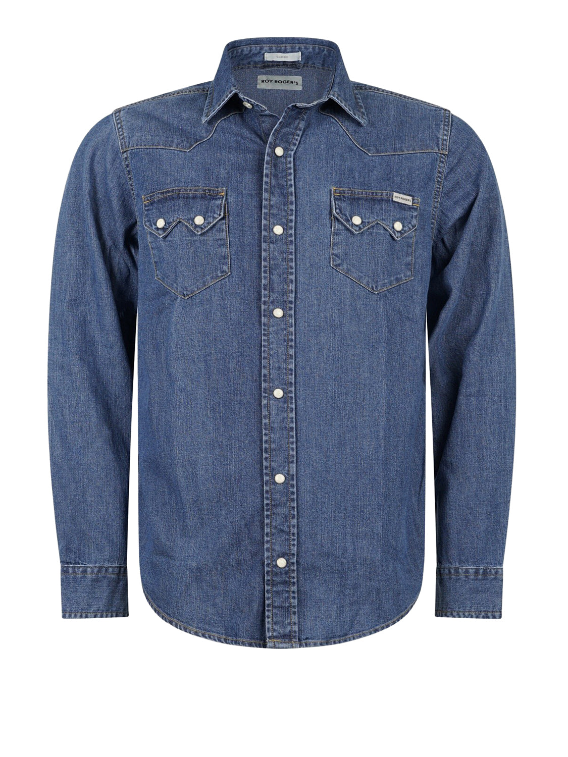 ROY ROGERS Camicia Roy Rogers In Denim DENIM