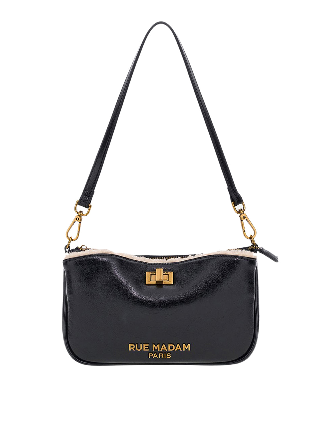 RUE MADAM Pochette Rue Madam Les Jours Clutch Nero BLACK