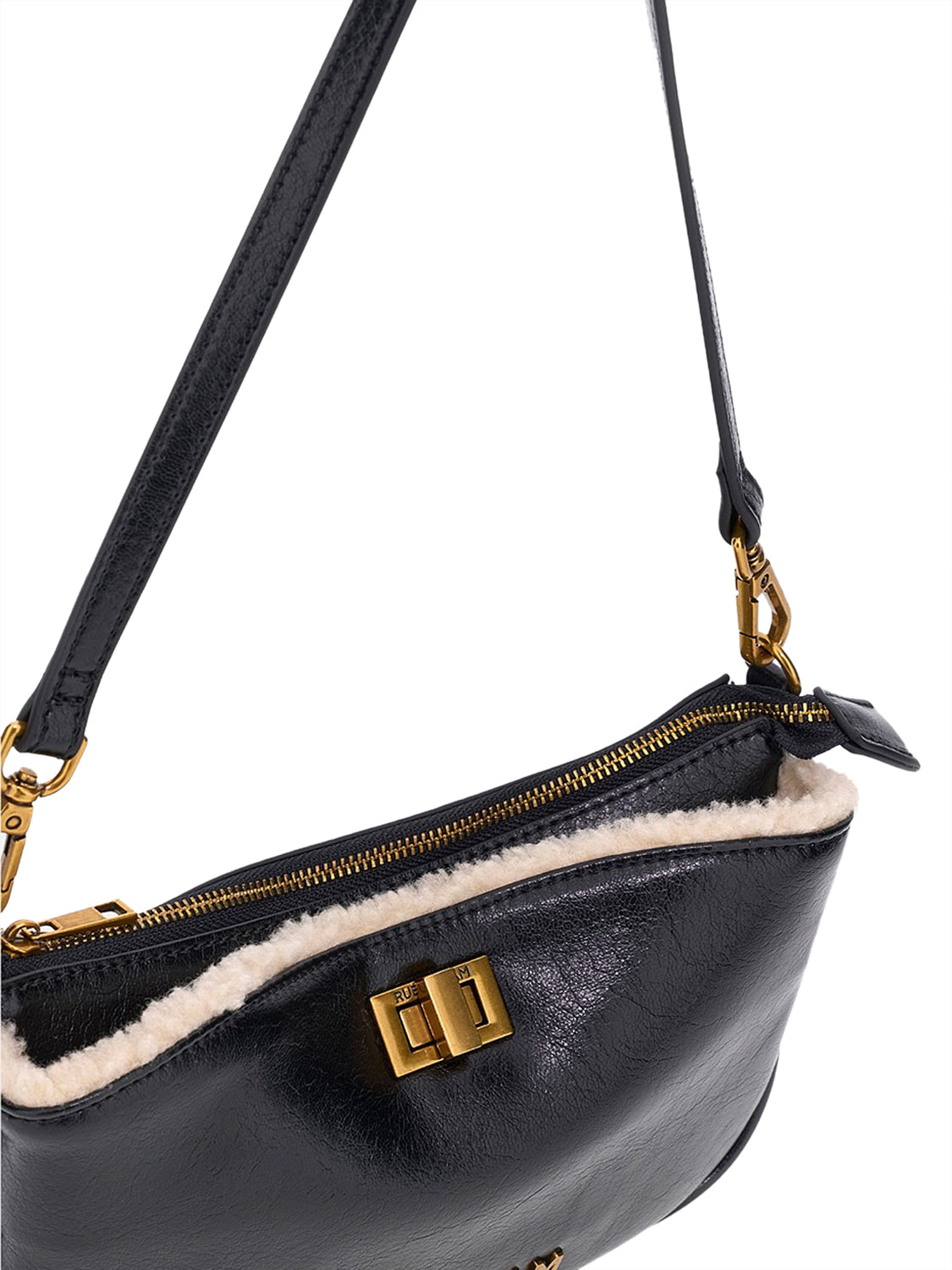RUE MADAM Pochette Rue Madam Les Jours Clutch Nero BLACK