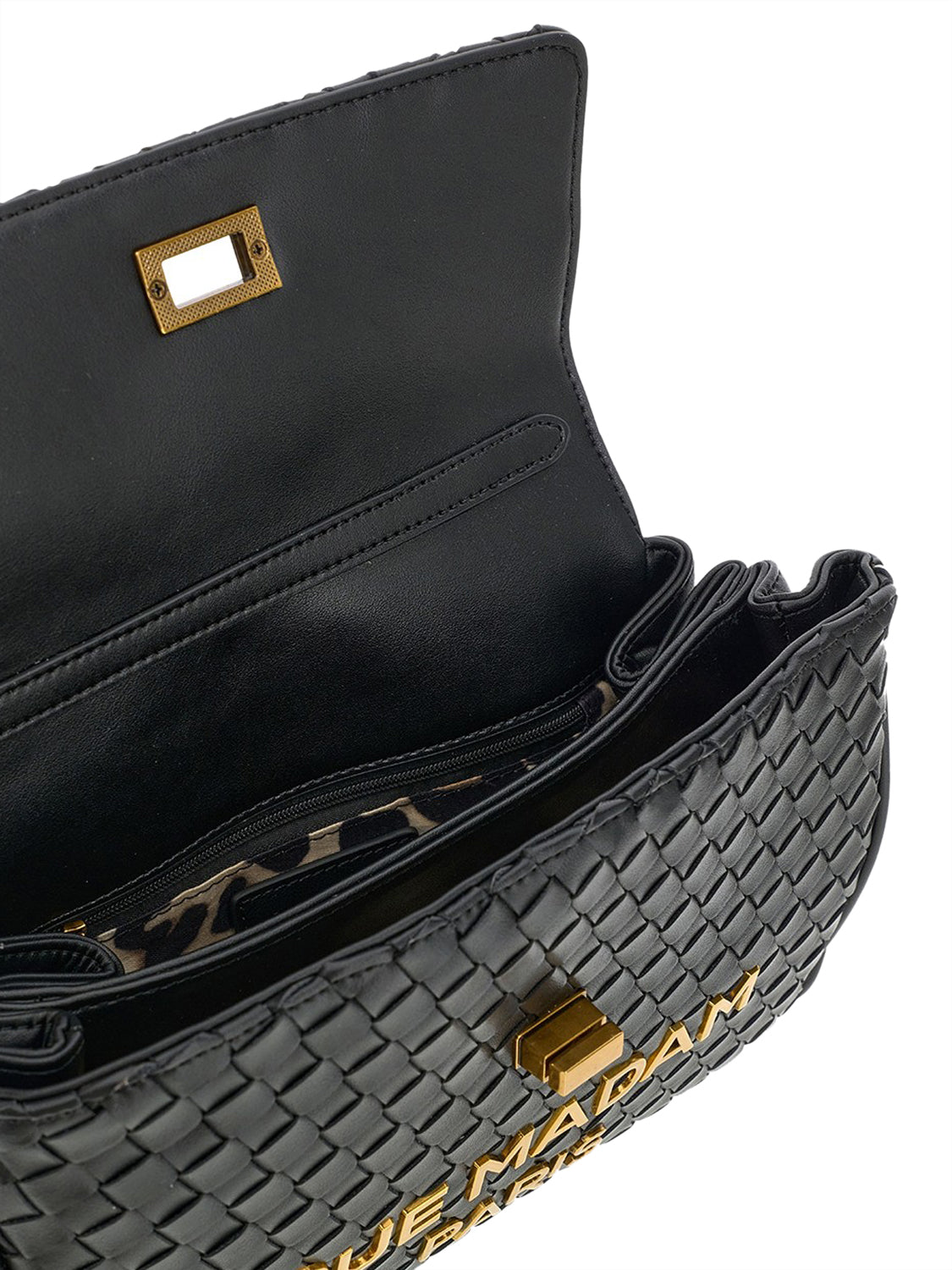 RUE MADAM Borsa A Mano Rue Madam Motivo Les Jours Xs Motif Nero BLACK