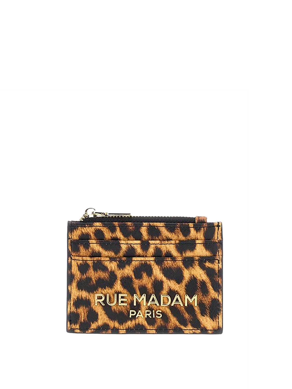RUE MADAM Rue Madam Porta Carte Stampa Leopard LEOPARD