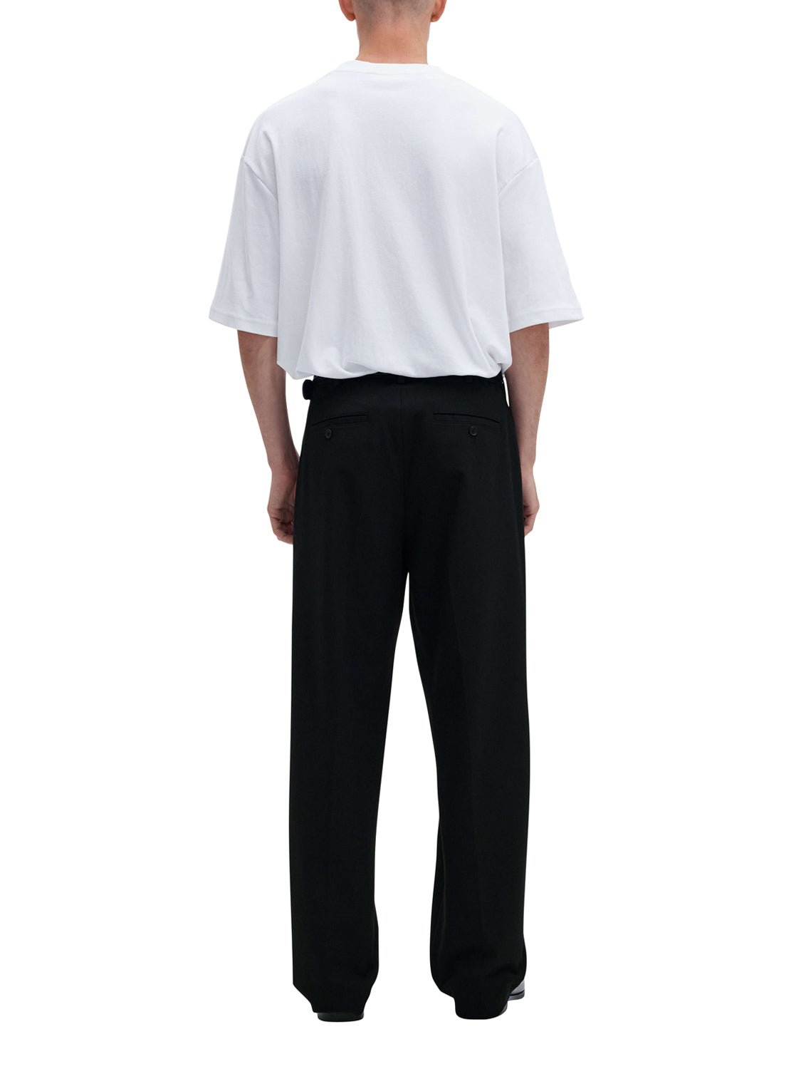SELECTED Only Selected Slm220-Loose Finn Flex - Nero BLACK