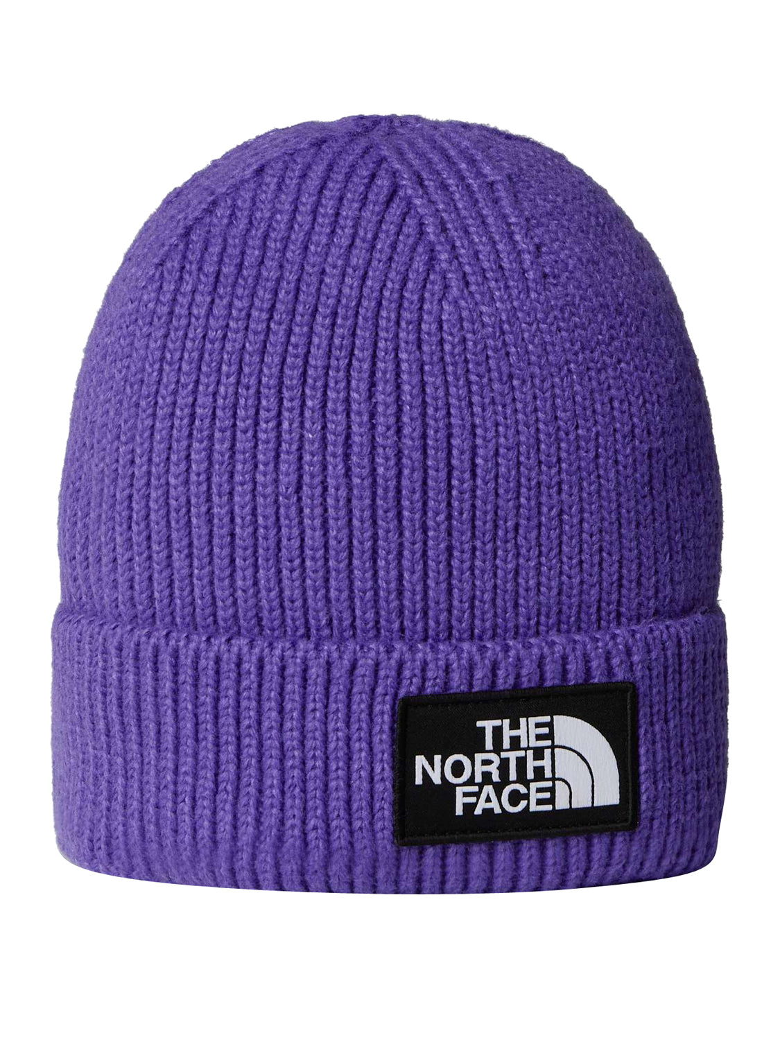 THE NORTH FACE The North Face Berretto con risvolto e logo box TNF Viola Viola