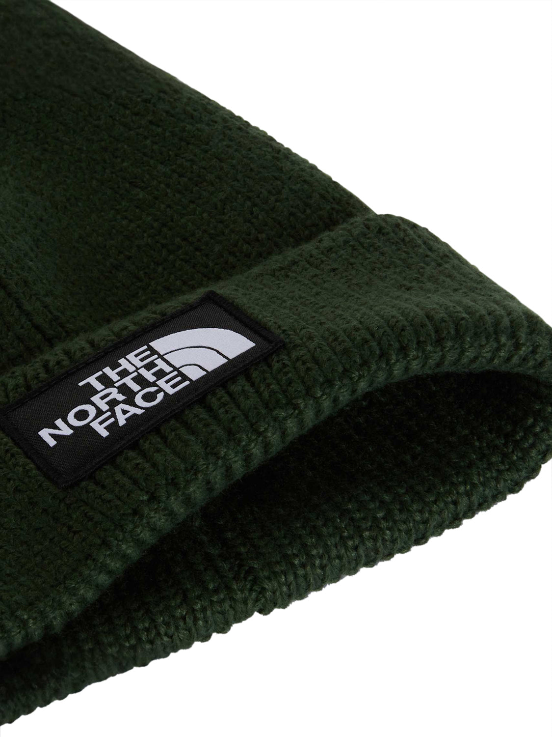 THE NORTH FACE The North Face Berretto con risvolto e logo box TNF Verde Verde