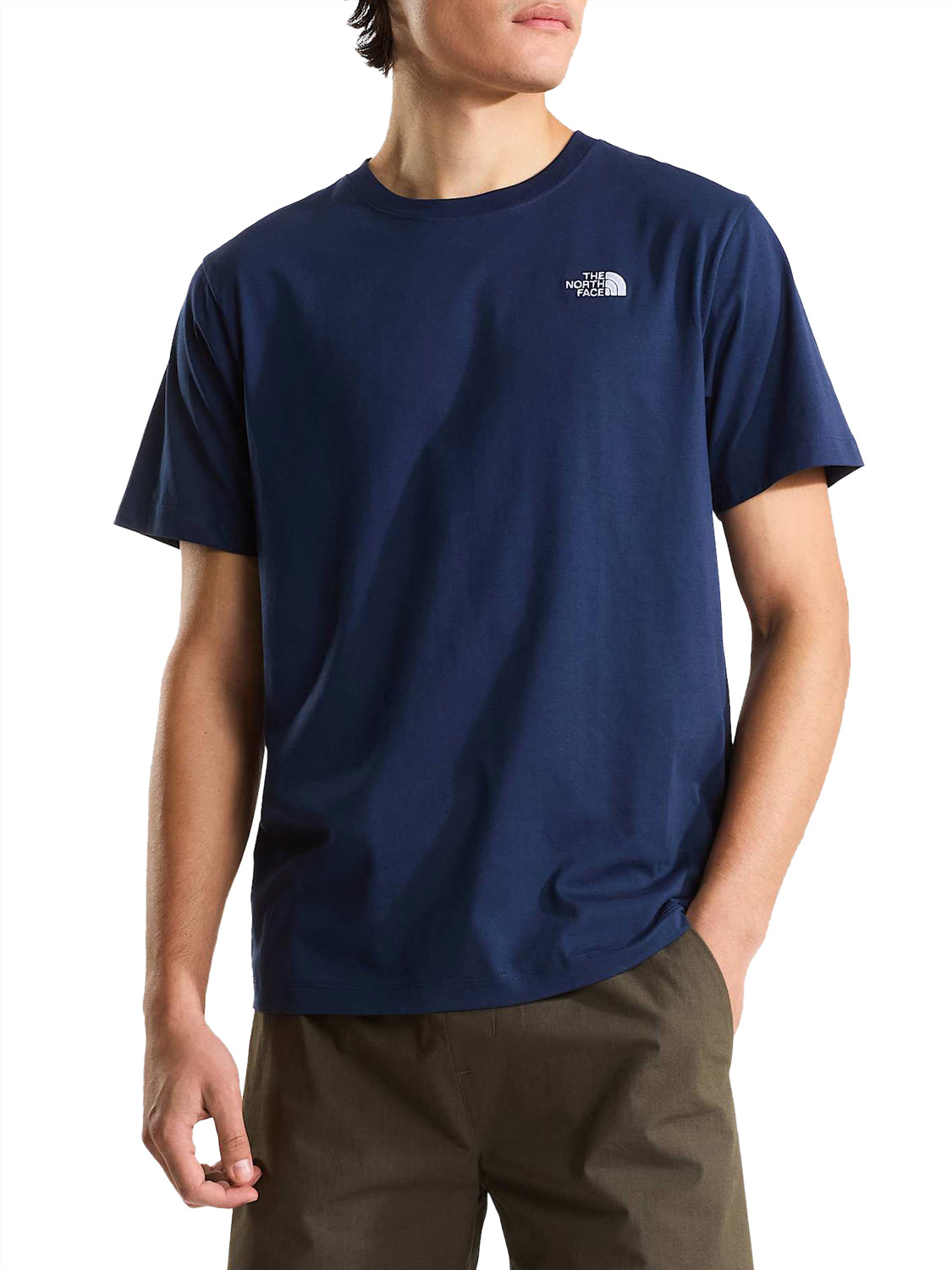 THE NORTH FACE T-shirt Evolution Simple Dome Regular Navy NAVY