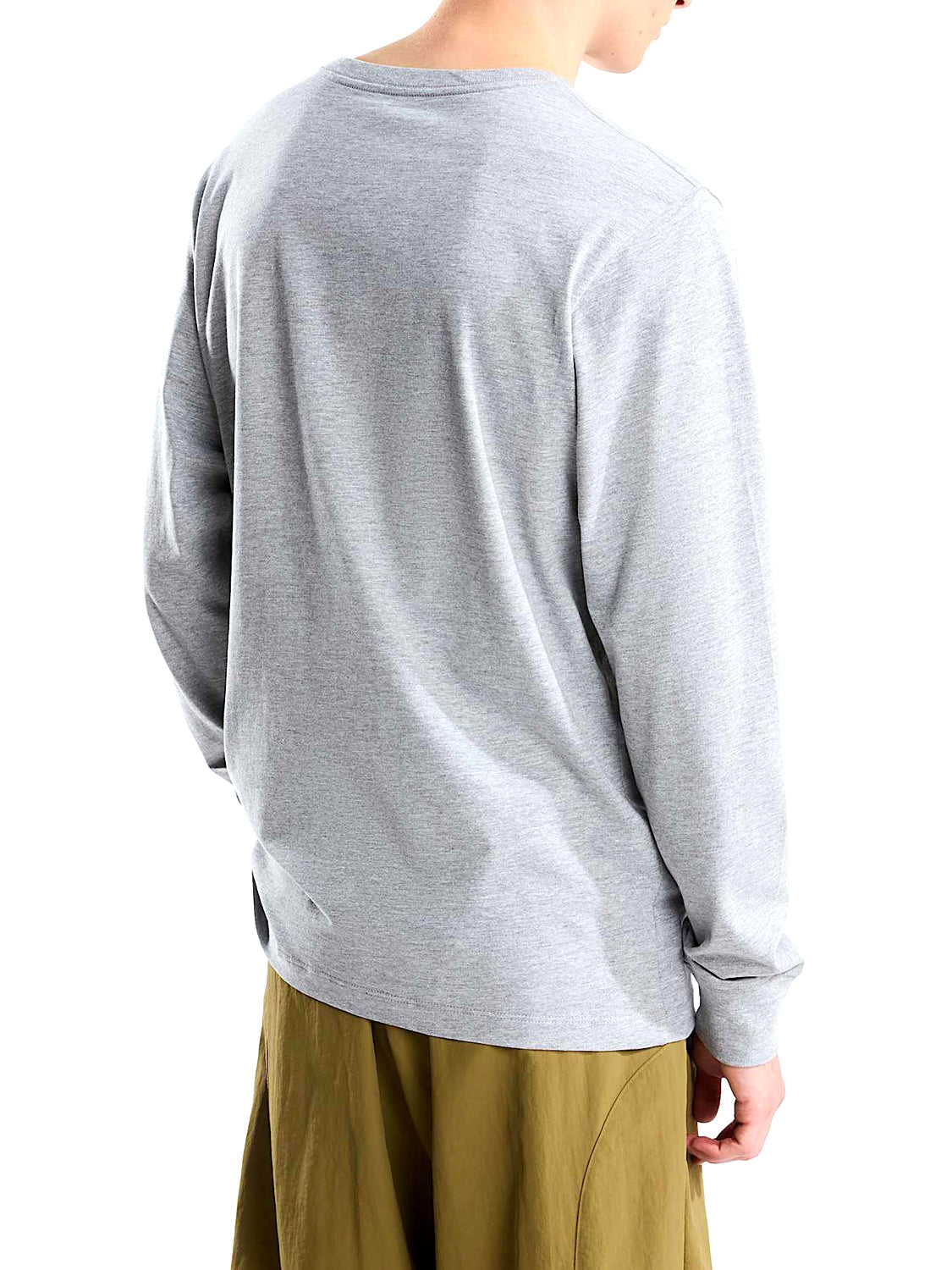 THE NORTH FACE T-shirt a maniche lunghe Evolution Simple Dome Regular Grigio Grigio