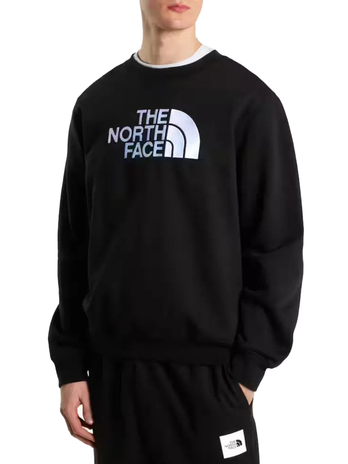 THE NORTH FACE Felpa The North Face Uomo Essential Drew Peak Regular Nero Nero