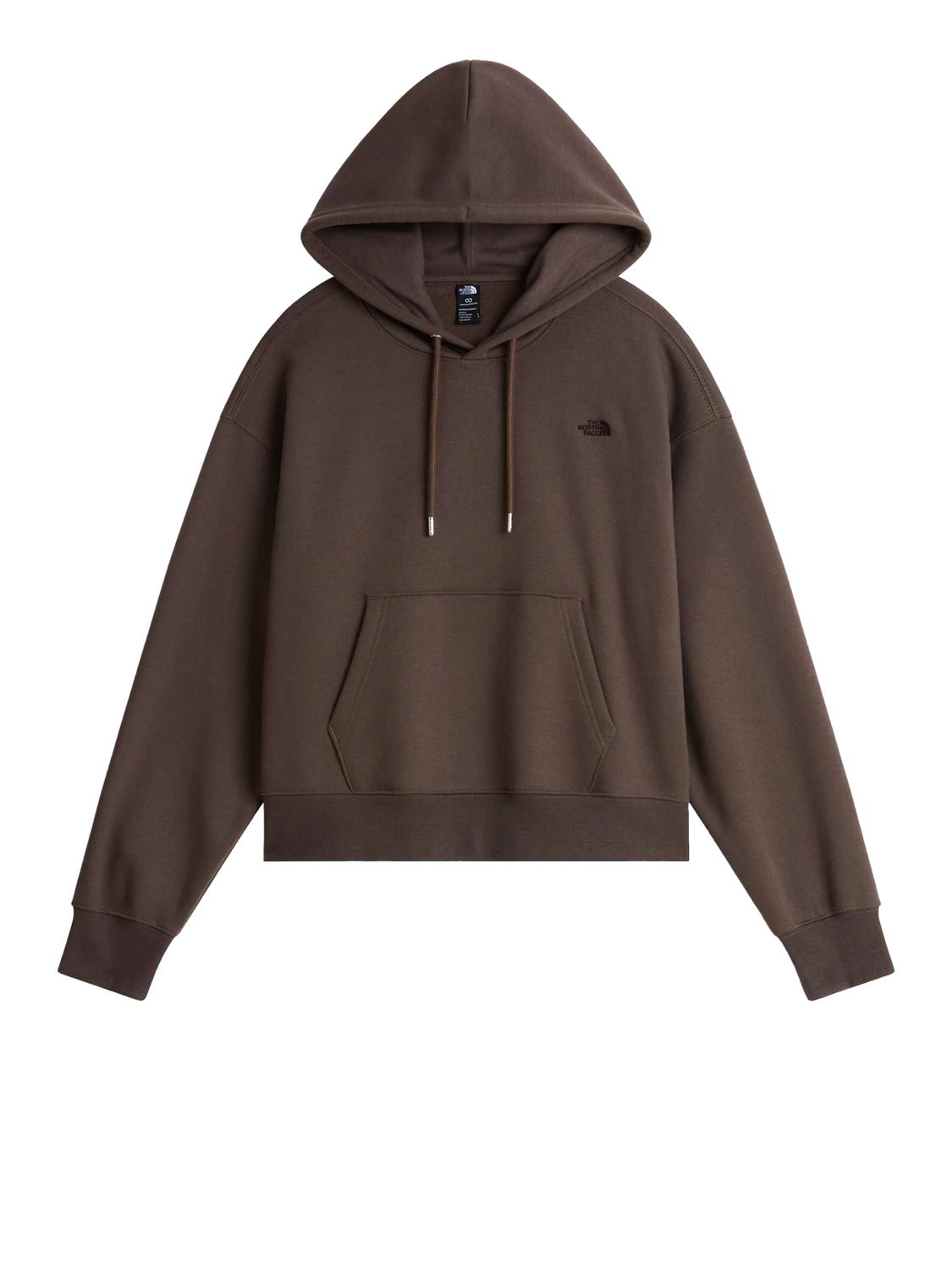 THE NORTH FACE Felpa con cappuccio oversize TNF Essential Simple Dome Boxy Marrone Marrone
