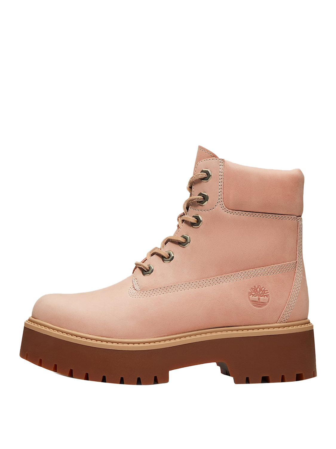 TIMBERLAND Stivaletto Timberland Plateau 6-Inch Stone Street Rosa LIGHT PINK