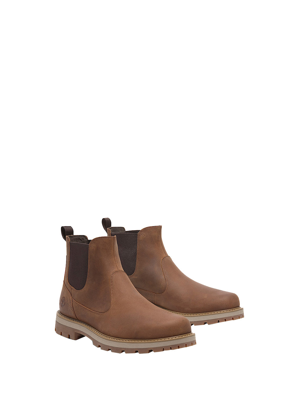 TIMBERLAND Timberland Brrd Mid Chelsea Boot Biker Uomo Marrone Rust/Copper