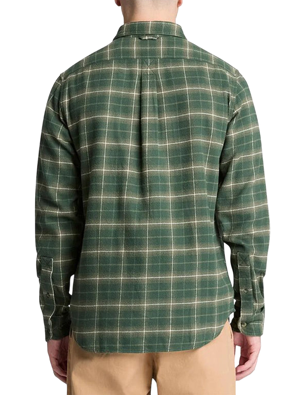 TIMBERLAND Camica Timberland Flannel Check Verde Medium Green