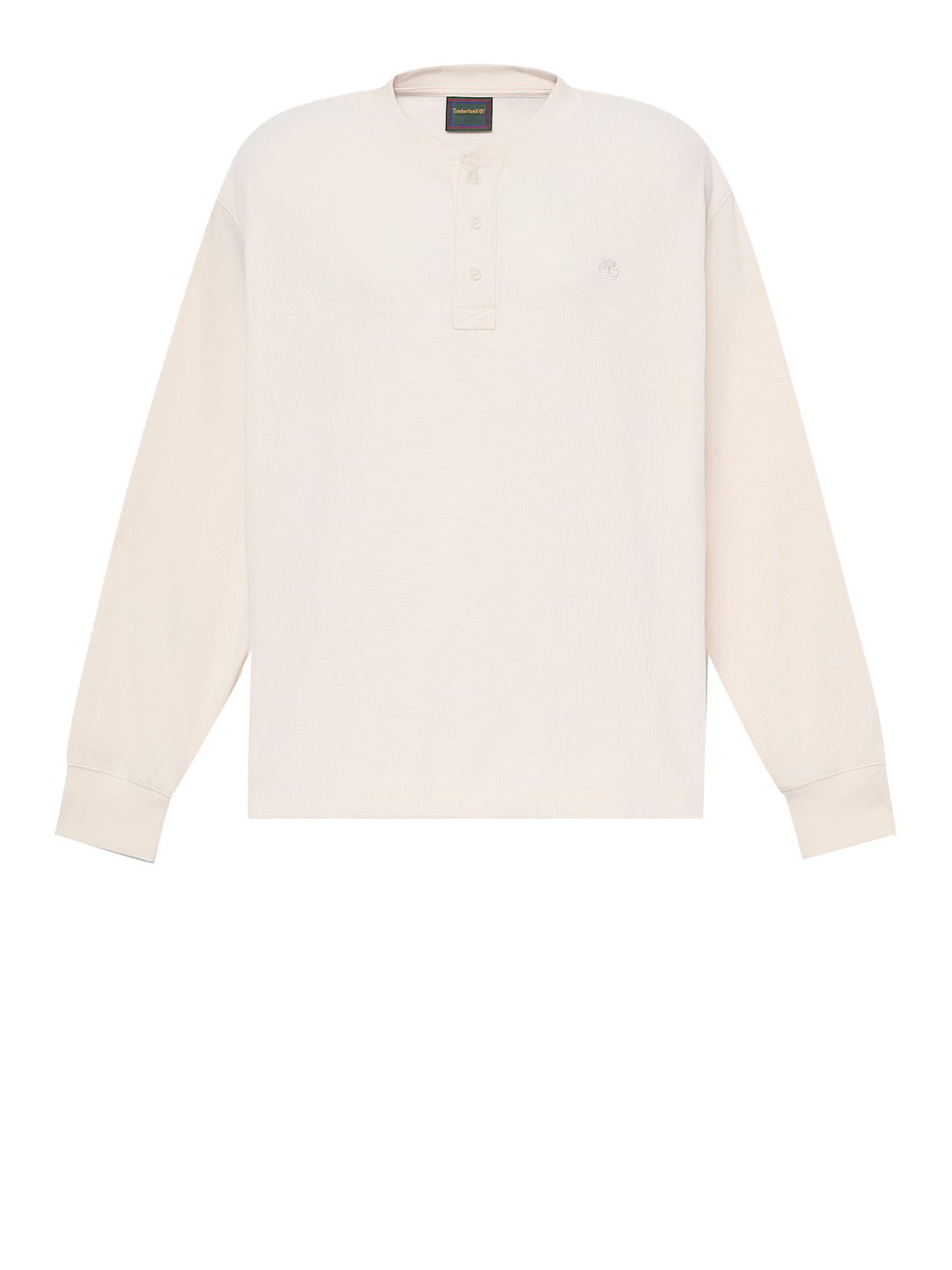TIMBERLAND Polo Timberland a Maniche Lunghe a Nido d'Ape Wharf River Beige Light Beige