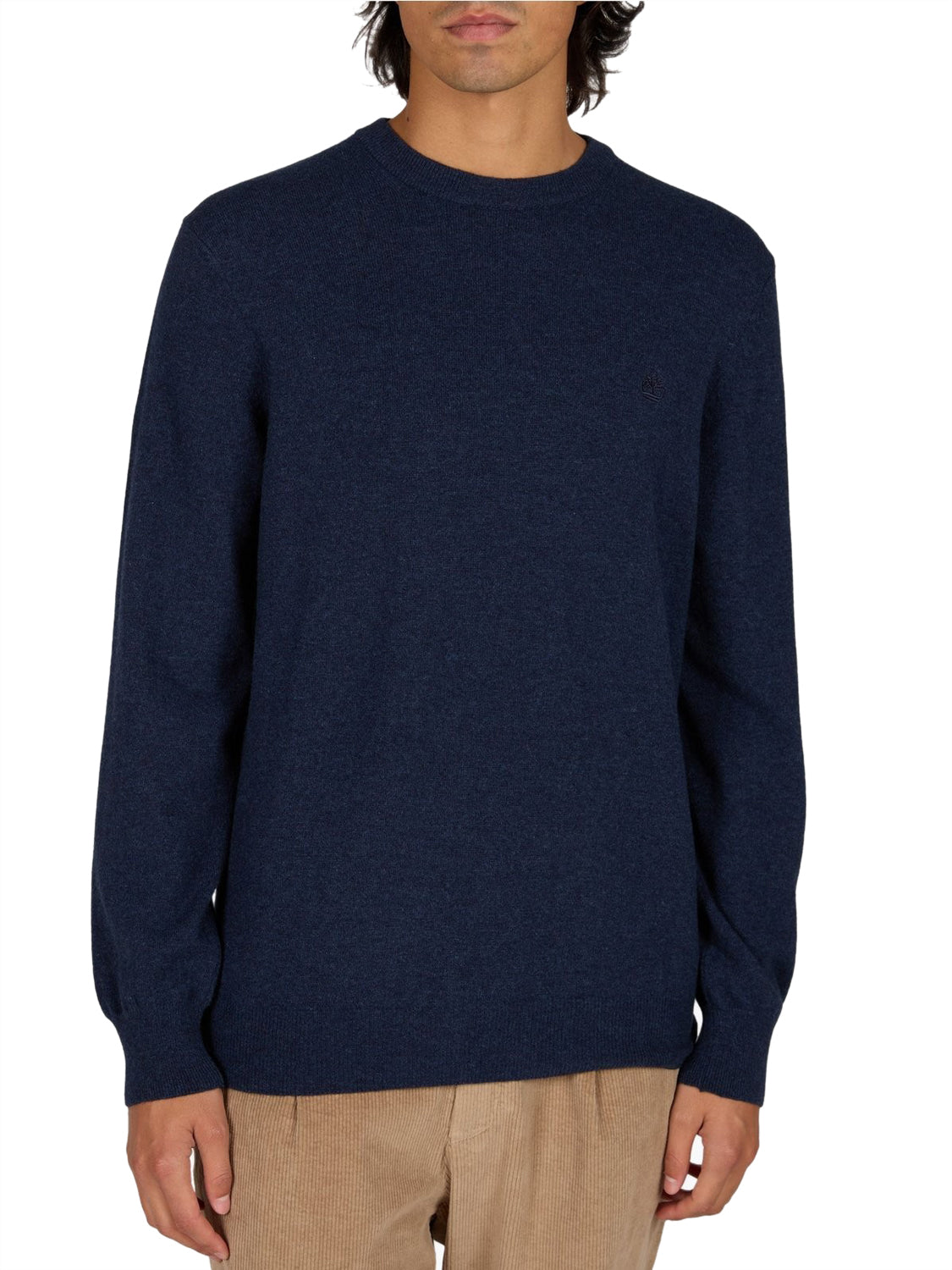 TIMBERLAND Timberland Maglione Girocollo in Lana Merino Cohas Brook Navy DARK BLUE