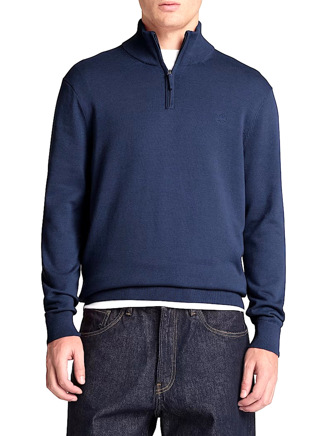 TIMBERLAND Maglione Williams River Quarter Zip Timberland - Blu Scuro NAVY