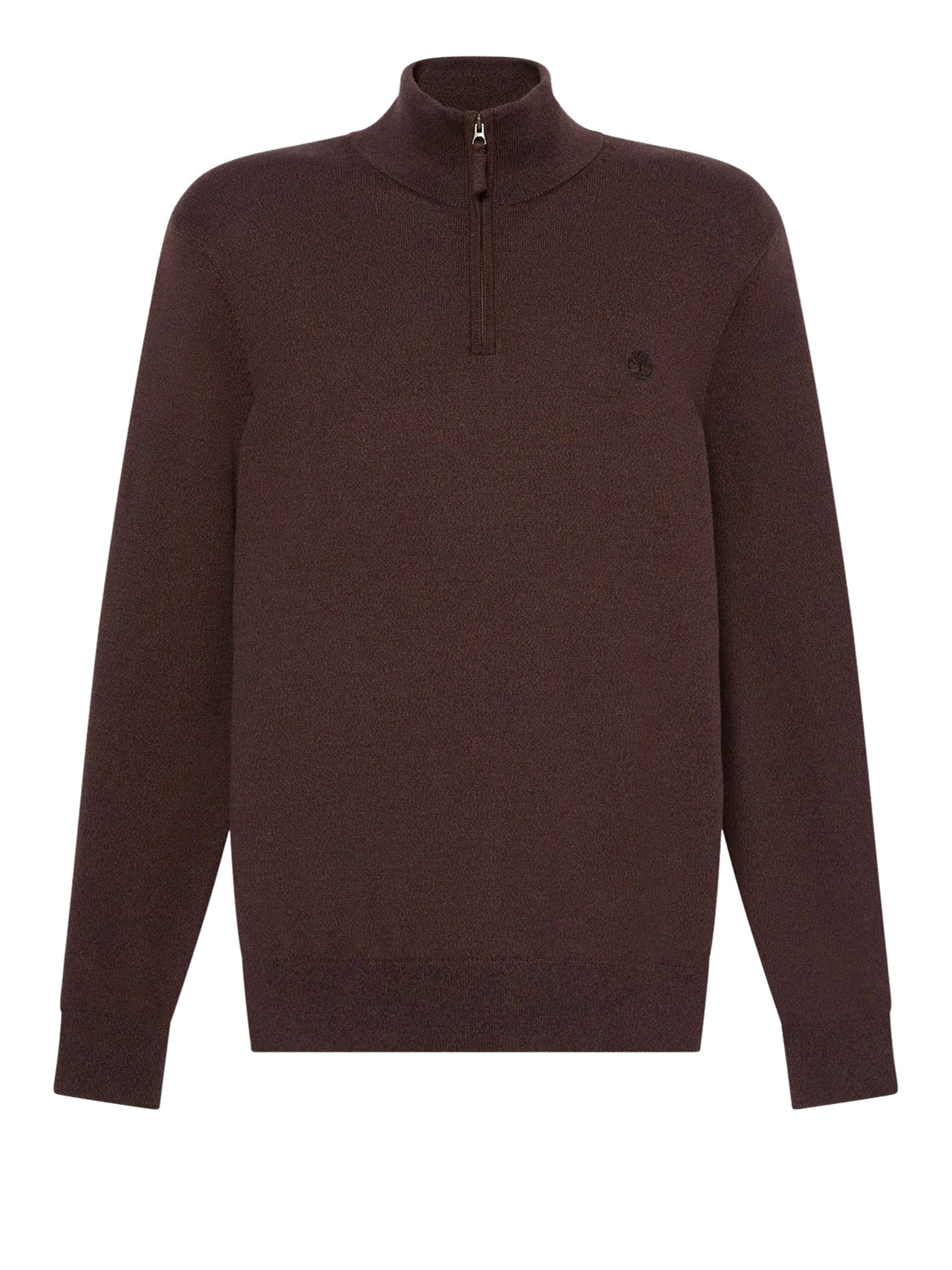 TIMBERLAND Maglione Williams River Quarter Zip Timberland - Marrone Scuro Dark Brown