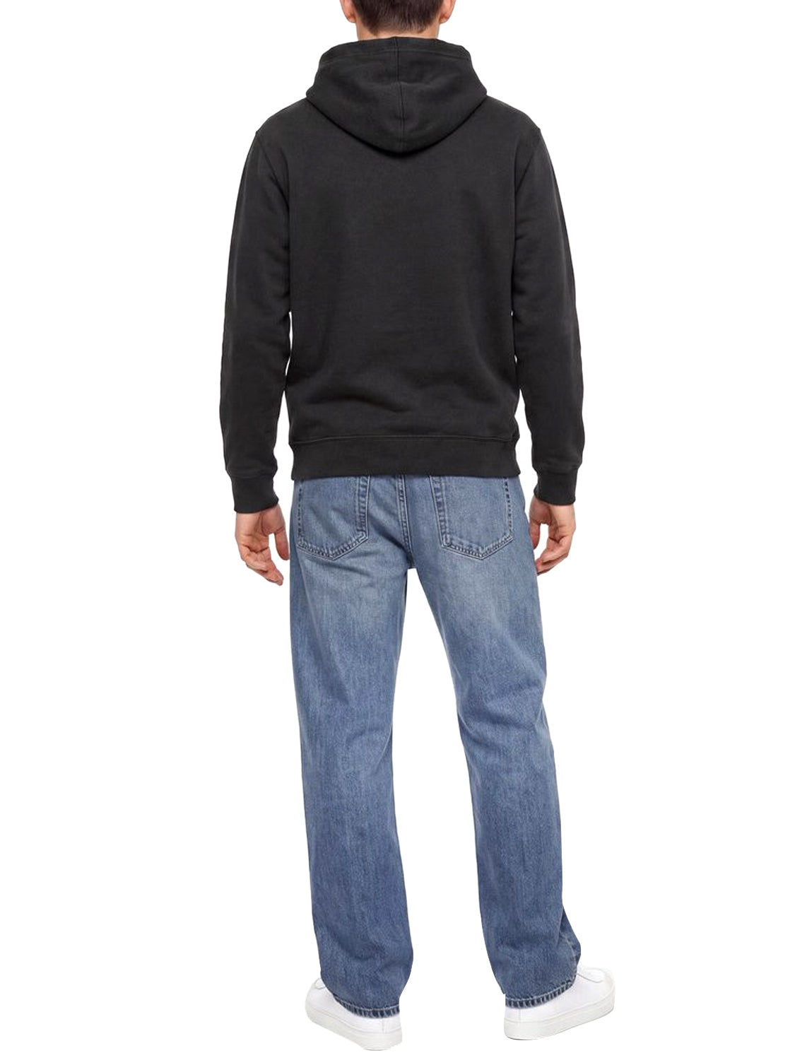 TIMBERLAND Felpa Timberland con Logo Established 1973 Ricamato Nero BLACK