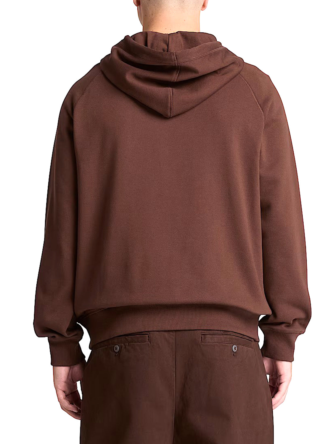 TIMBERLAND Felpa Lb Full Zip Timberland - Marrone Scuro Dark Brown