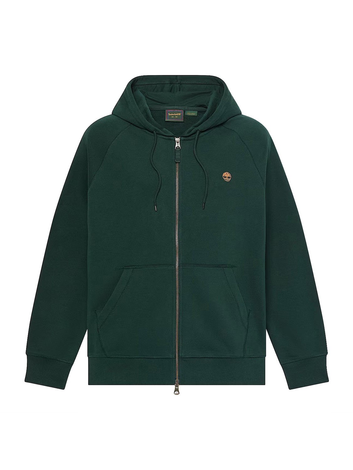 TIMBERLAND Felpa Lb Full Zip Timberland - Verde Scuro Dark green