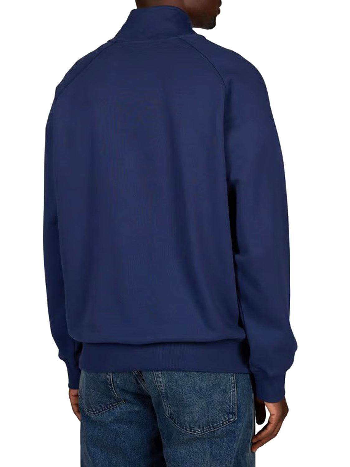 TIMBERLAND Felpa Tree Embroidered Logo 1/4 Zip Lb Timberland - Blu Scuro DARK BLUE