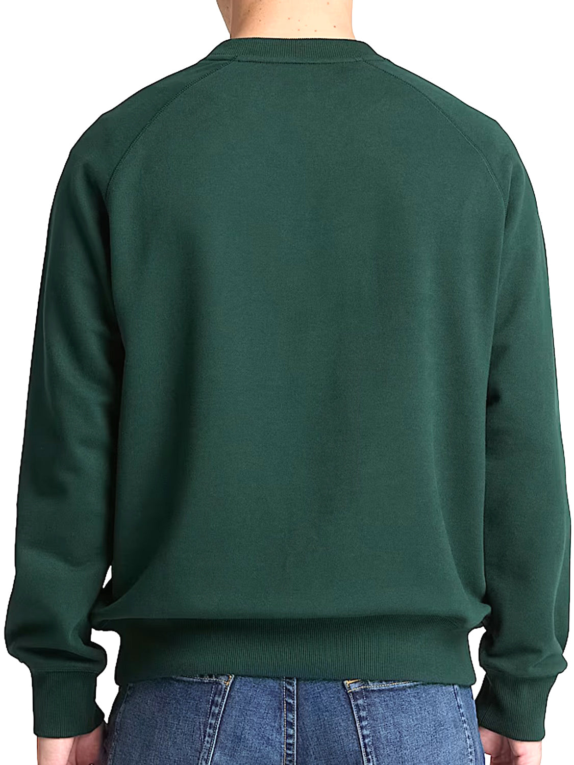 TIMBERLAND Felpa Lb Crew Timberland - Verde Scuro Dark green