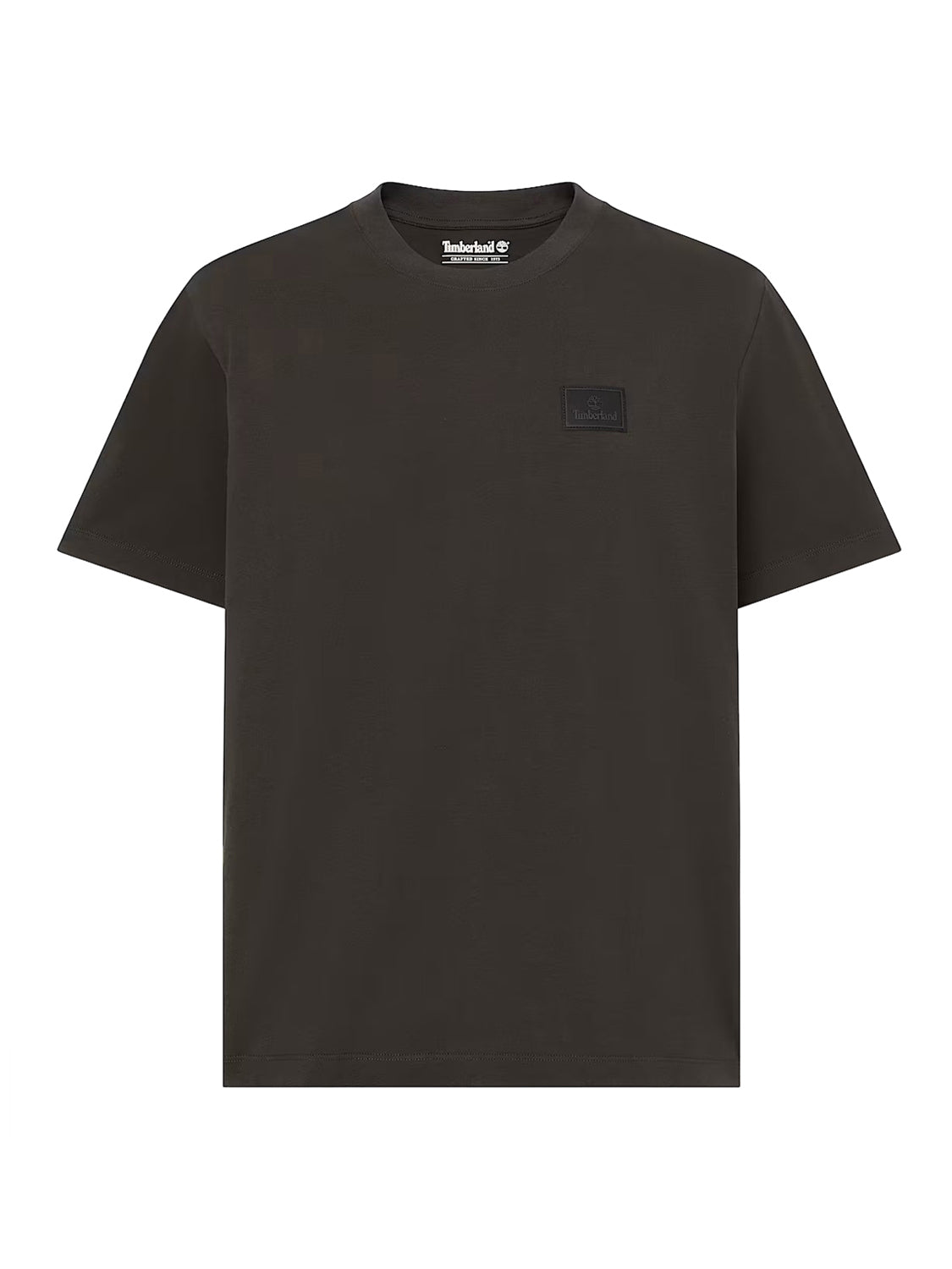 TIMBERLAND T-Shirt Silicon Badge Ss Timberland - Nero BLACK