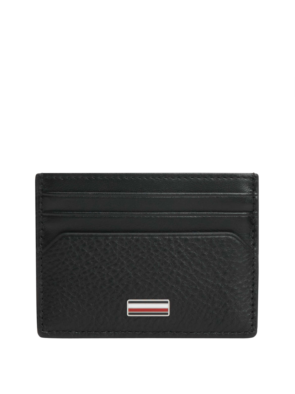 TOMMY HILFIGER 1USCITA Tommy Hilfiger Portafoglio Th Central Cc Holder - Nero BLACK