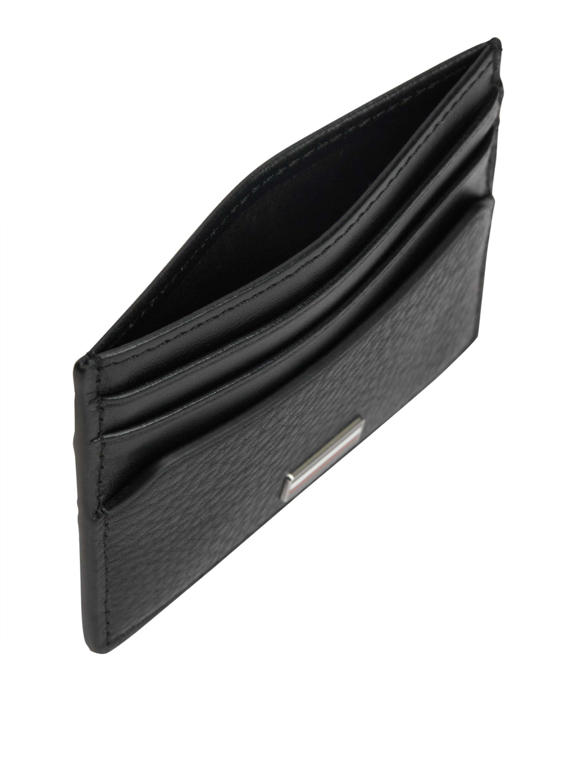 TOMMY HILFIGER 1USCITA Tommy Hilfiger Portafoglio Th Central Cc Holder - Nero BLACK