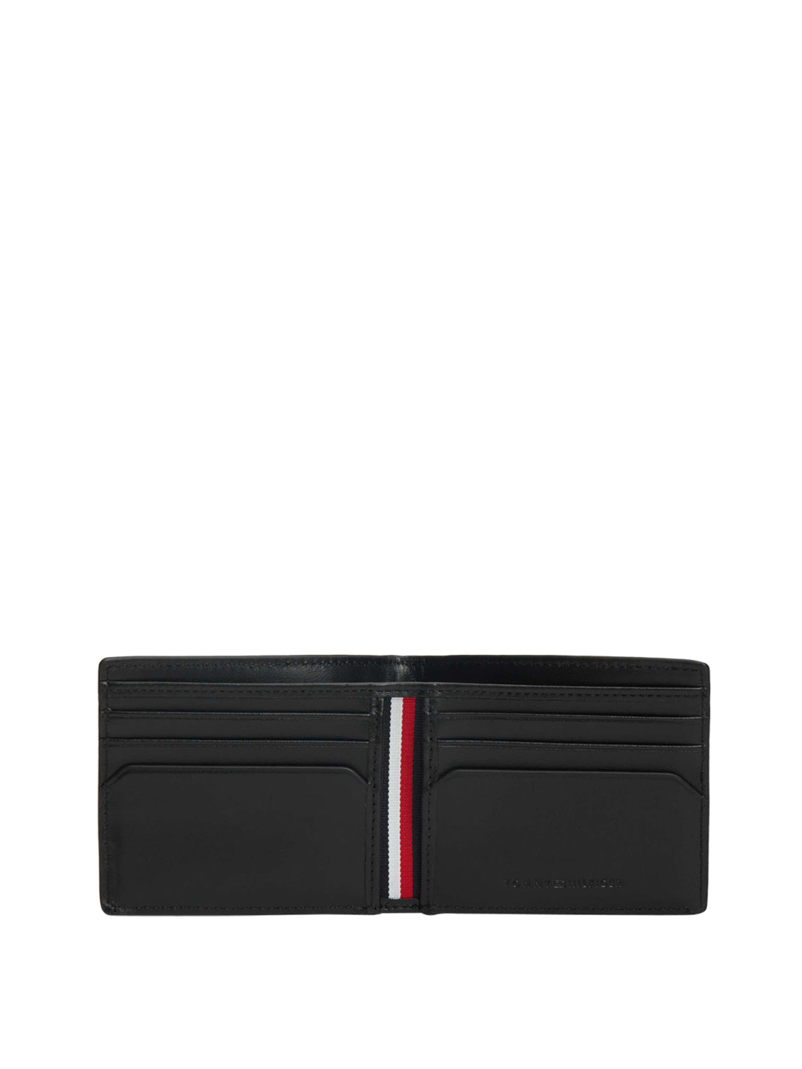 TOMMY HILFIGER 1USCITA Portafoglio Tommy Hilfiger Th Central Mini Cc - Nero BLACK