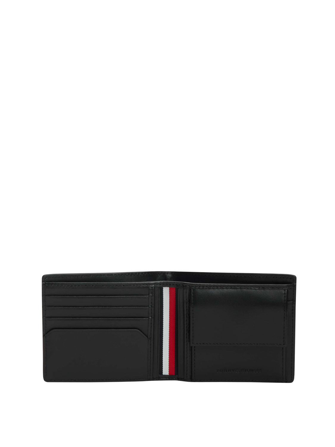 TOMMY HILFIGER 1USCITA Tommy Hilfiger Portafoglio Th Central Cc And Coin - Nero BLACK