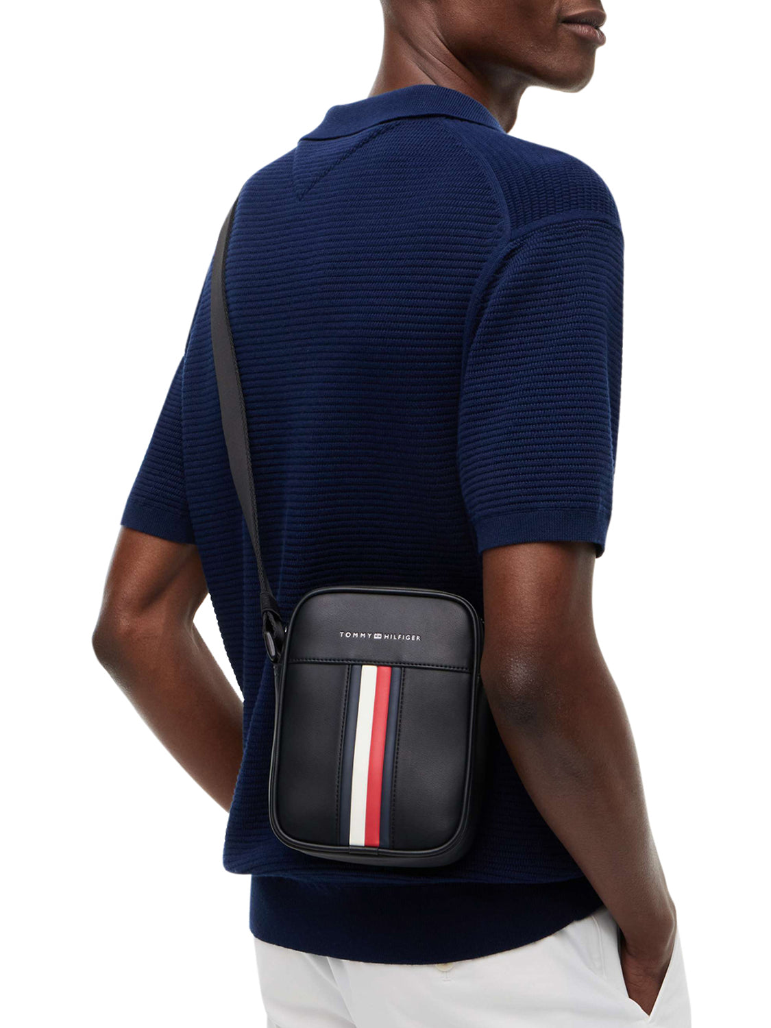 TOMMY HILFIGER 1USCITA Borsa A Tracolla Tommy Hilfiger Th Metro Mini Reporter - Nero BLACK
