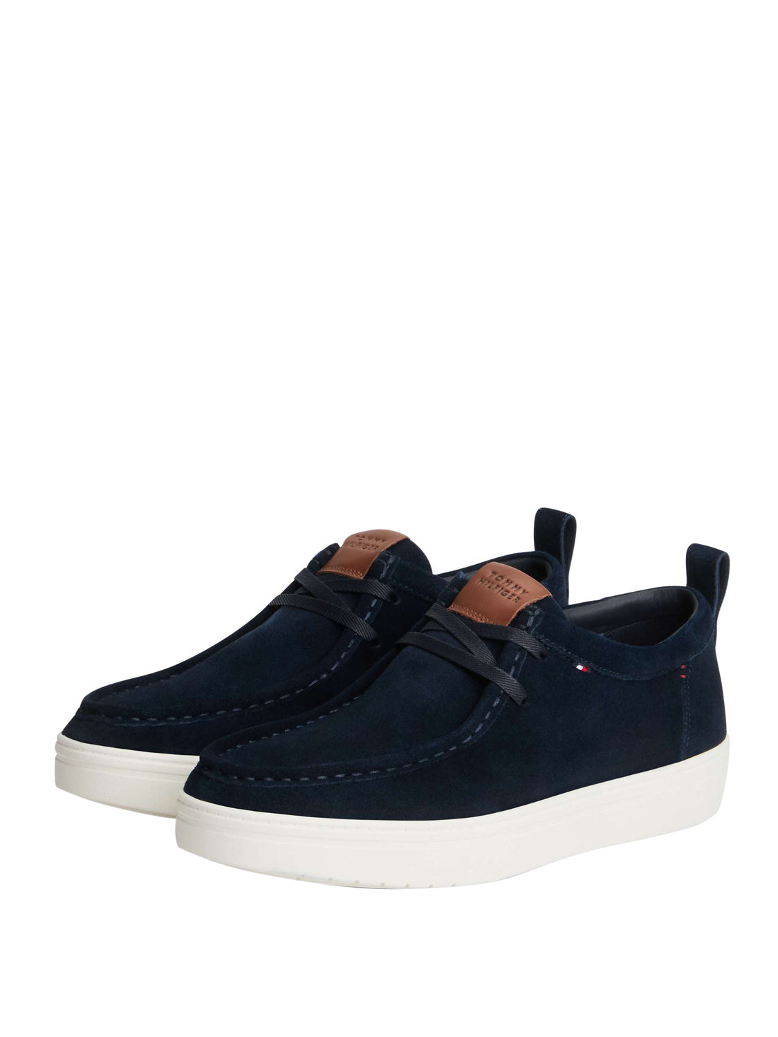 TOMMY HILFIGER 1USCITA Scarpa Stringata Tommy Hilfiger FM0FM06276 - Navy Desertsky/Raspberry