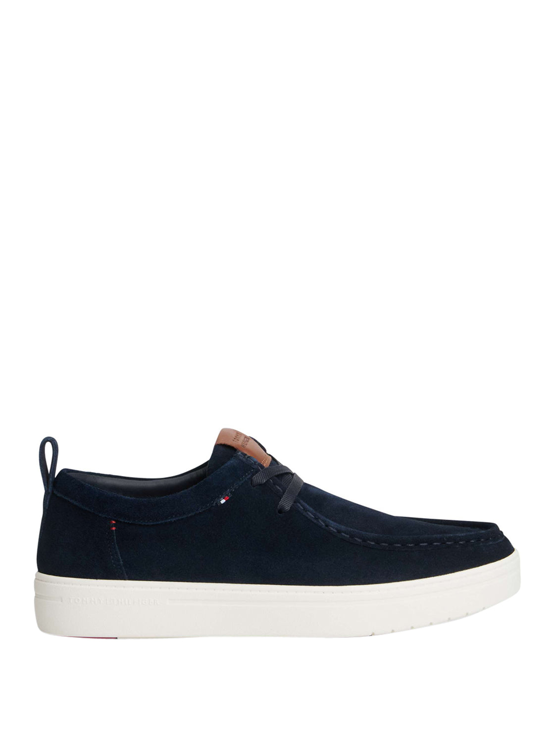 TOMMY HILFIGER 1USCITA Scarpa Stringata Tommy Hilfiger FM0FM06276 - Navy Desertsky/Raspberry