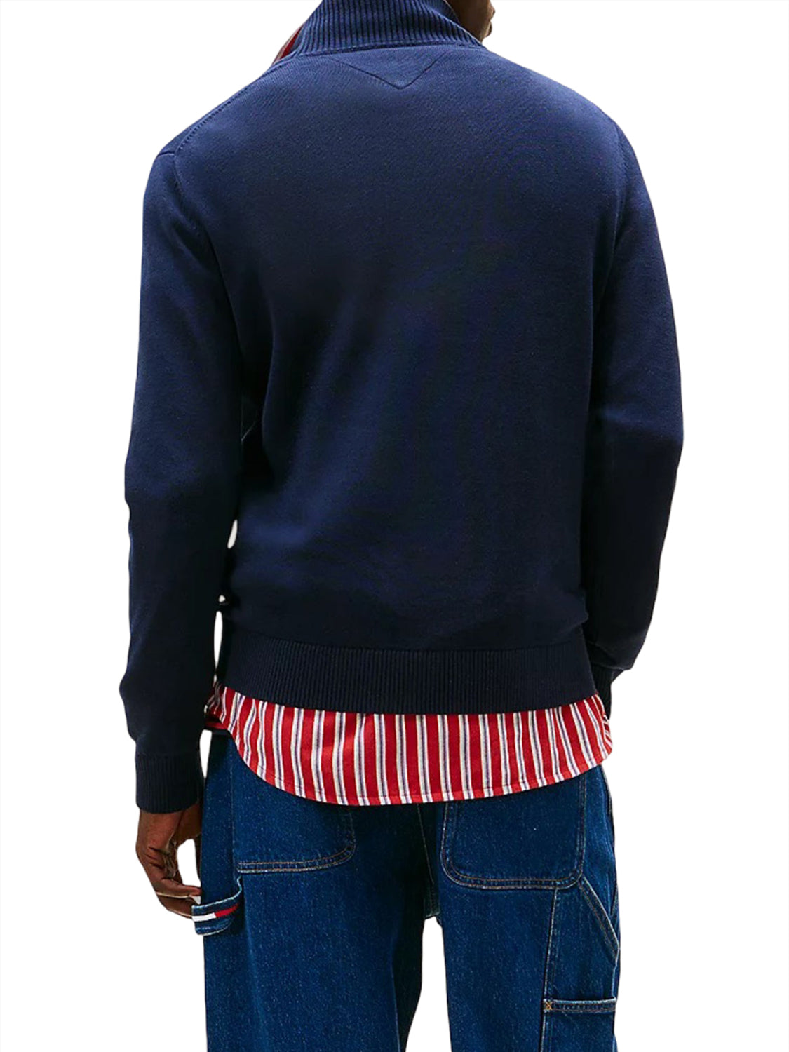 TOMMY JEANS 1USCITA Tommy Hilfiger Maglia Logo Navy DARK BLUE