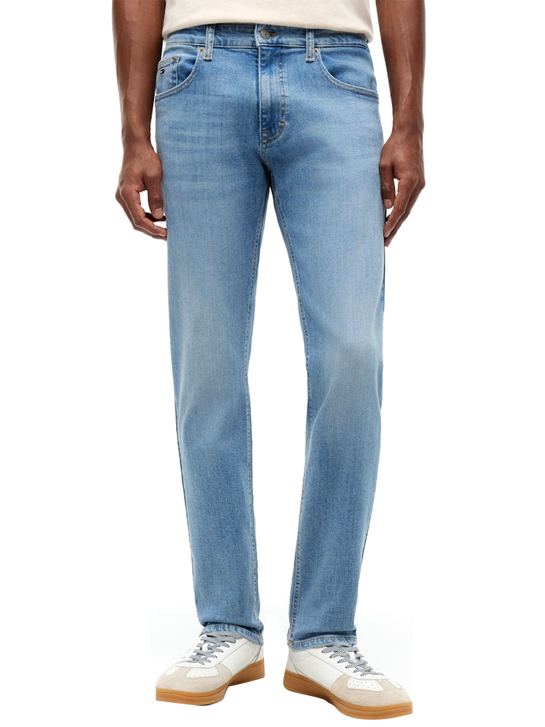 TOMMY JEANS 1USCITA Tommy Jeans Jeans Slim Scanton Denim DENIM LIGHT