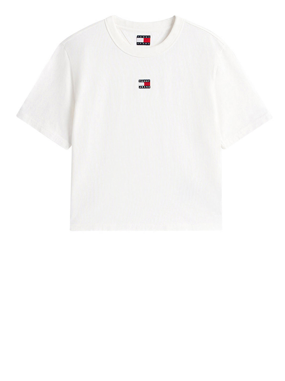 TOMMY JEANS 1USCITA T-Shirt Tommy Hilfiger Boxy Fit - Bianco Ecru