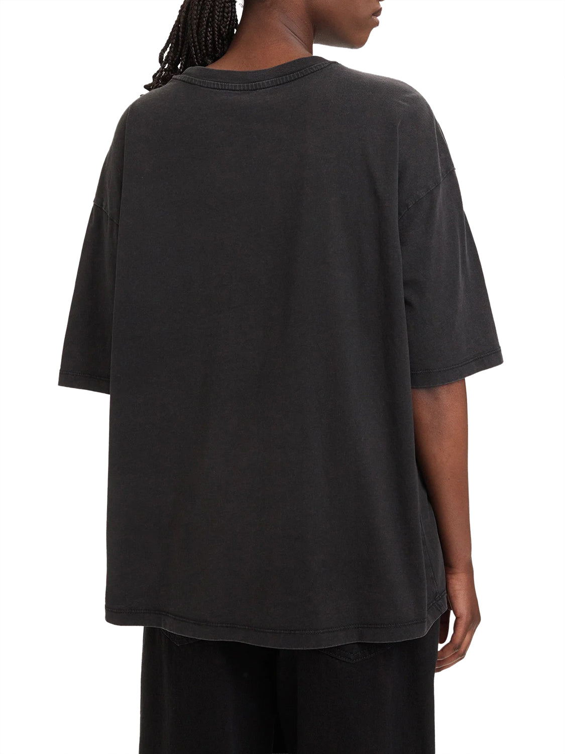 TOMMY JEANS 1USCITA Tommy Jeans T-Shirt Logo Frontale Nero BLACK