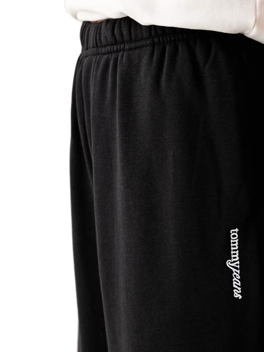 TOMMY JEANS 1USCITA Tommy Jeans Pantatuta In Tinta Unita Nero BLACK