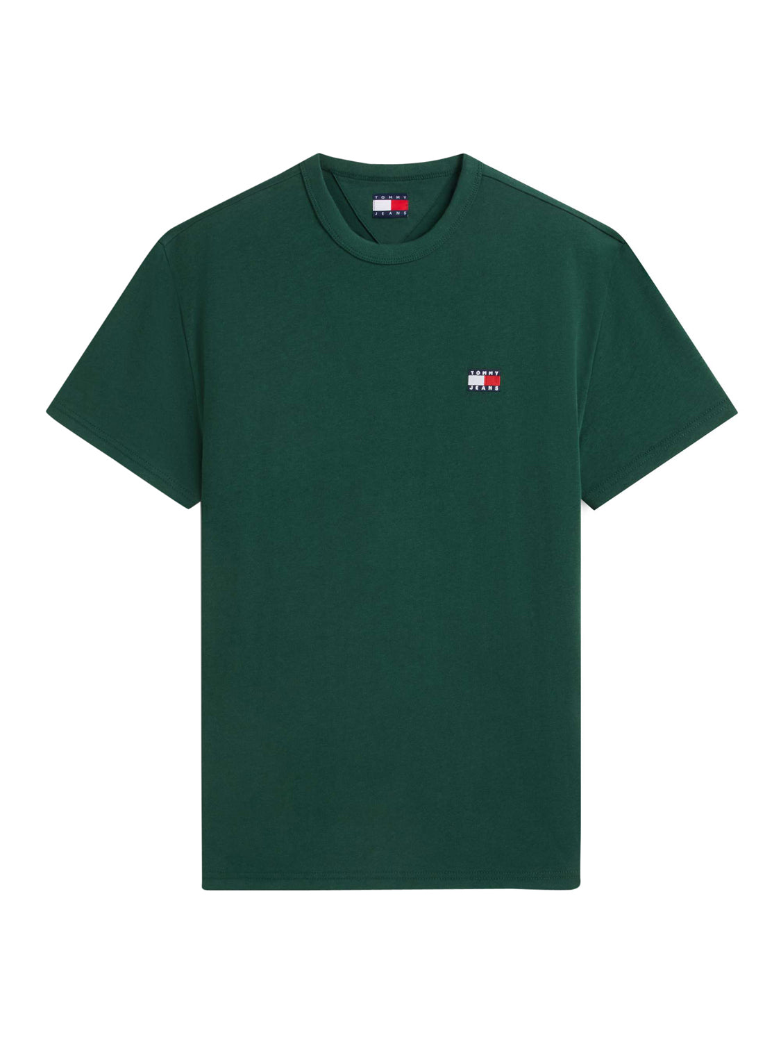 TOMMY JEANS 2USCITA Tommy Jeans T-Shirt In Tinta Unita Verde Velvet Green