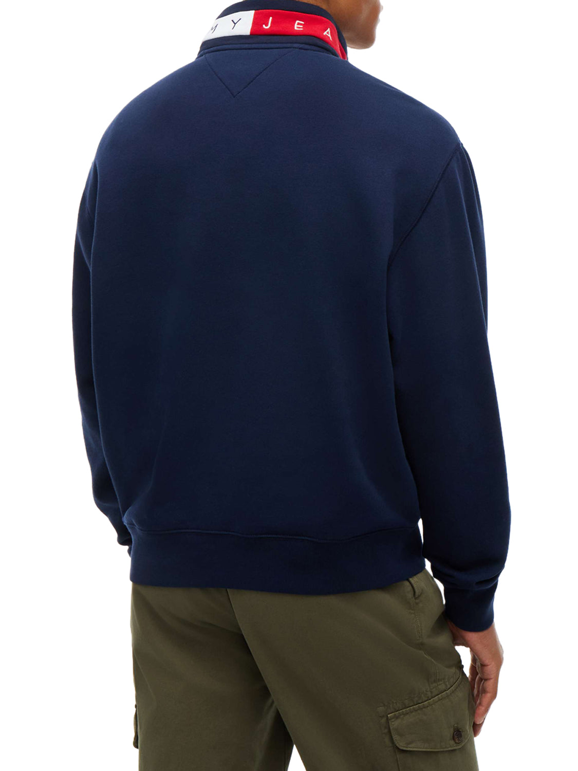 TOMMY JEANS 2USCITA Felpa Tommy Jeans Logo Iconico - Blu DARK BLUE
