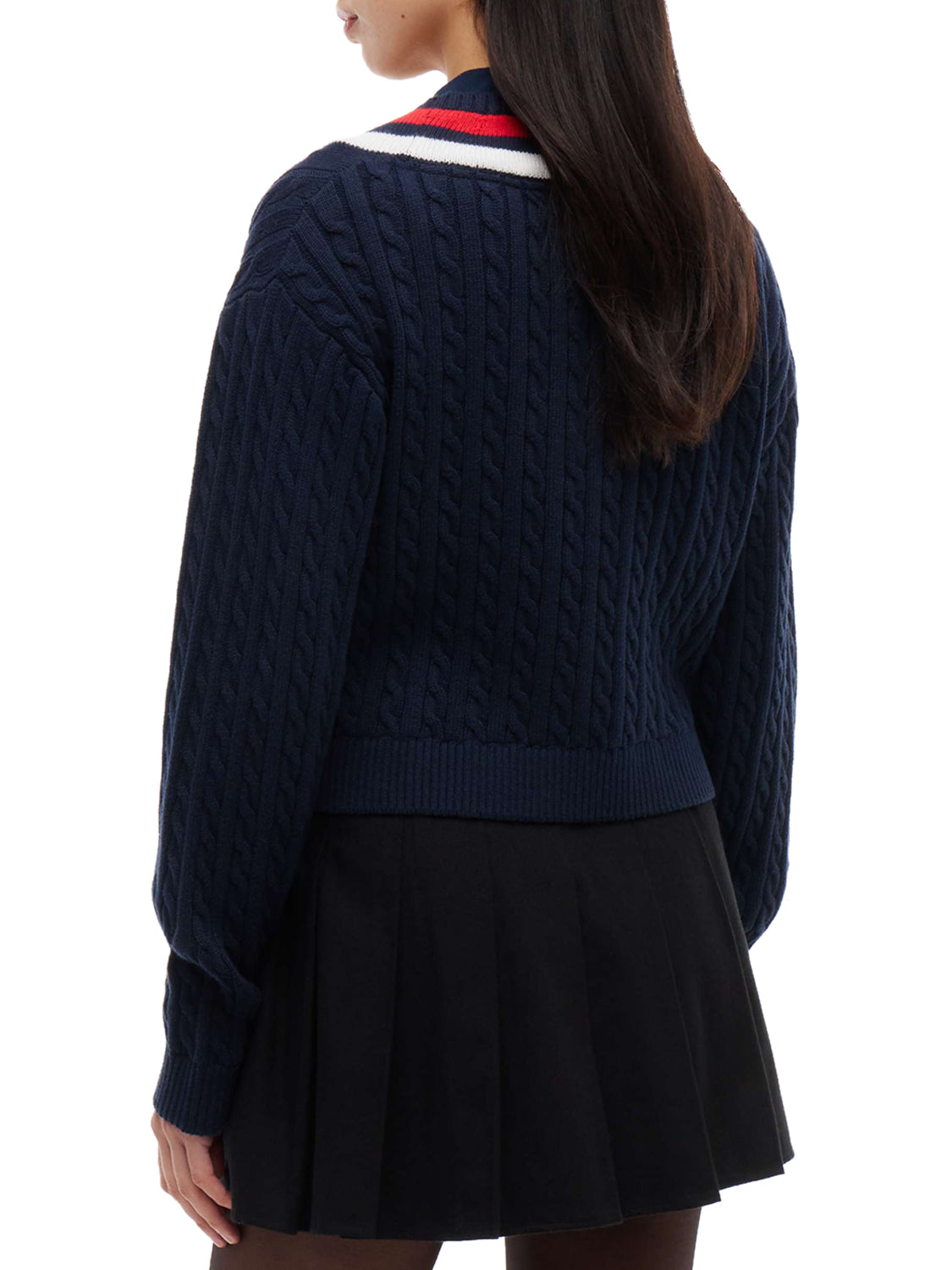 TOMMY JEANS 2USCITA Maglia Tommy Jeans DW0DW23550 - Navy DARK BLUE
