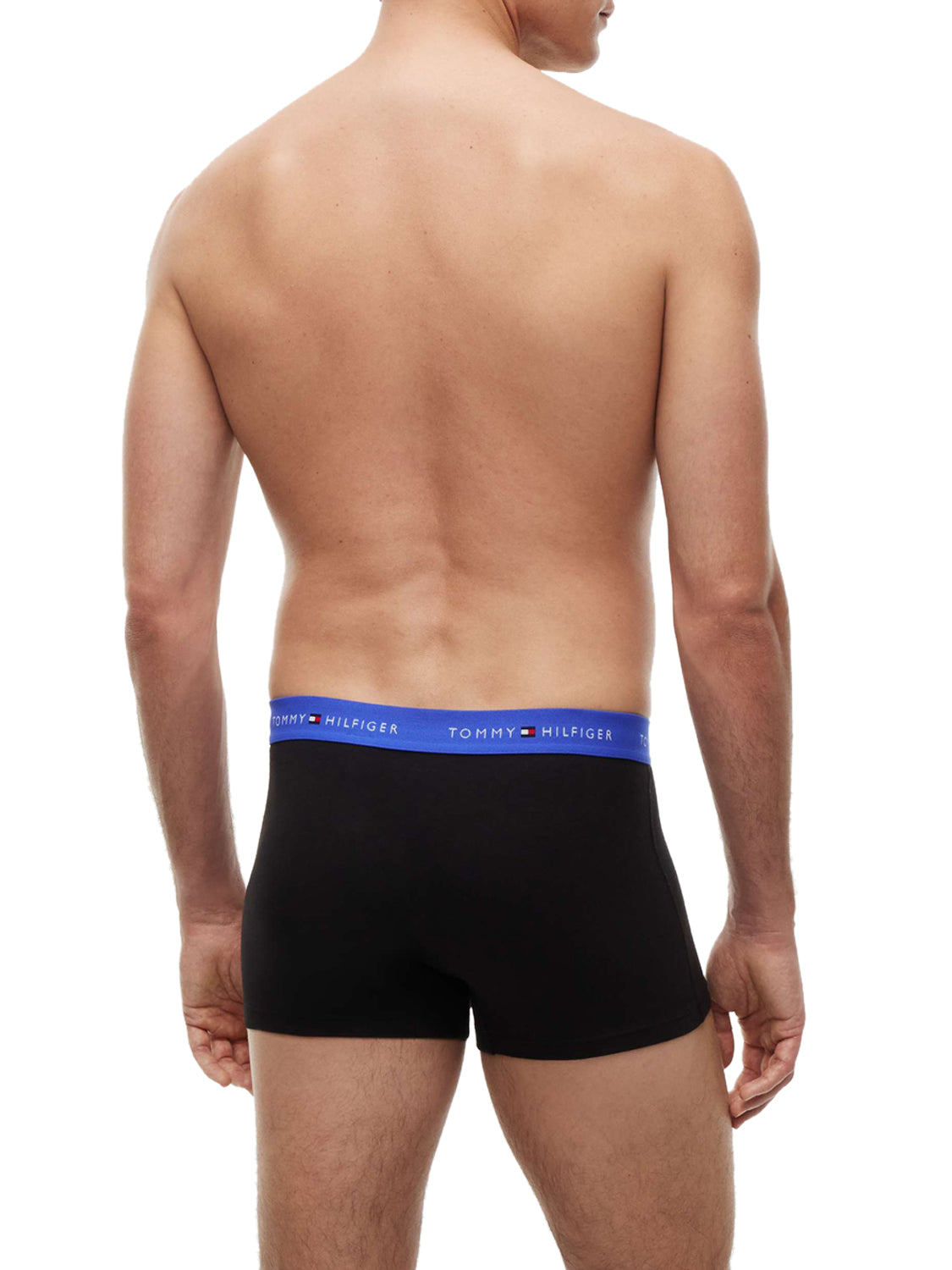 TOMMY UNDERWEAR Tommy Hilfiger Boxer Uomo B//alaskan Green/black/noble - Nero B//Alaskan Green/Black/Noble