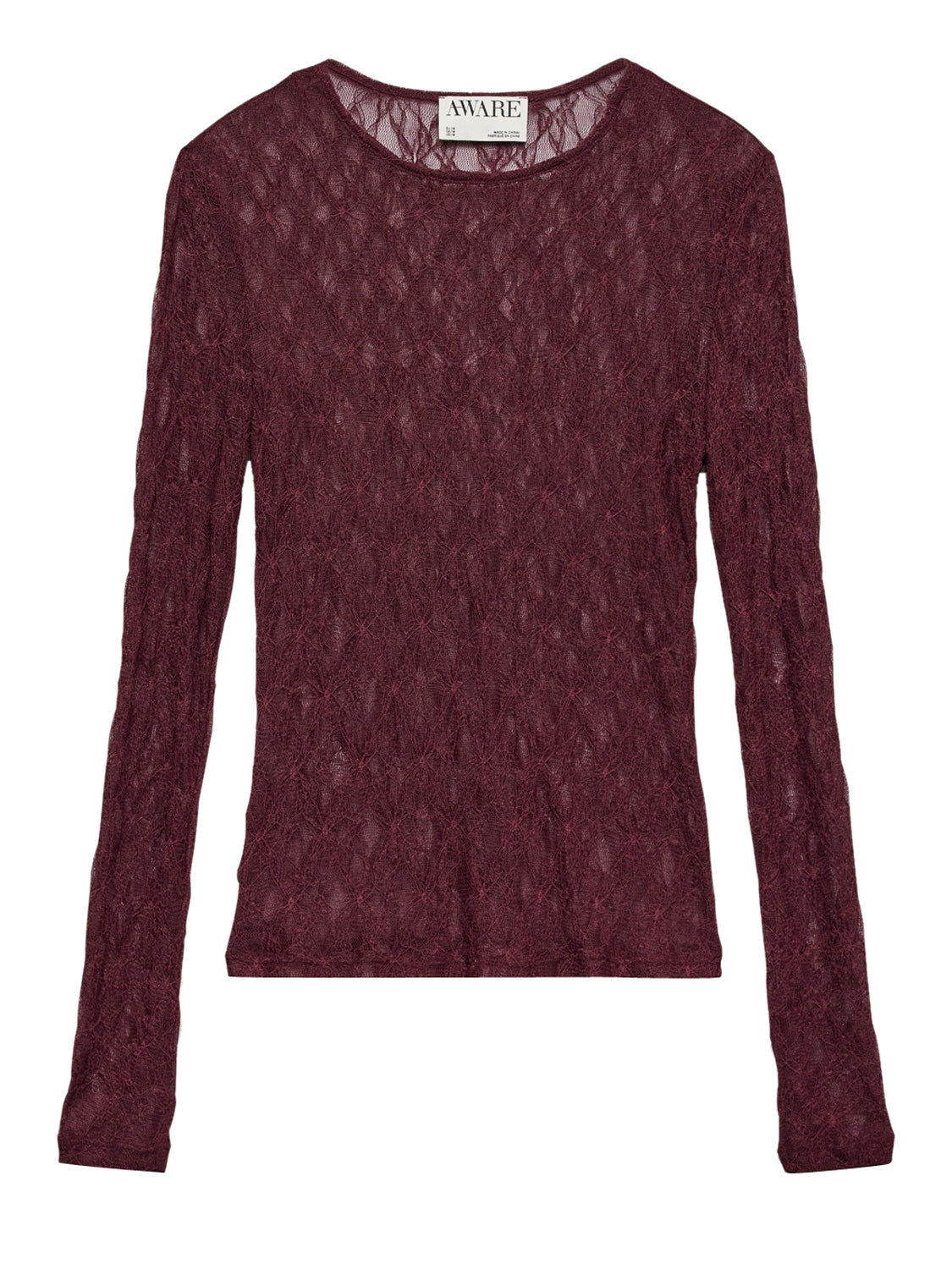 VERO MODA AWARE Vero Moda Maglia Awtessy Vino PURPLE
